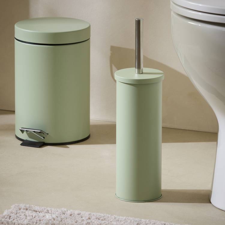Argos Home toilet brush sage green 37cm, imported from the UK