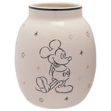 Disney Mickey Mouse gold foiled ceramic vase 18.5cm, UK version