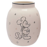 Disney Mickey Mouse gold foiled ceramic vase 18.5cm, UK version