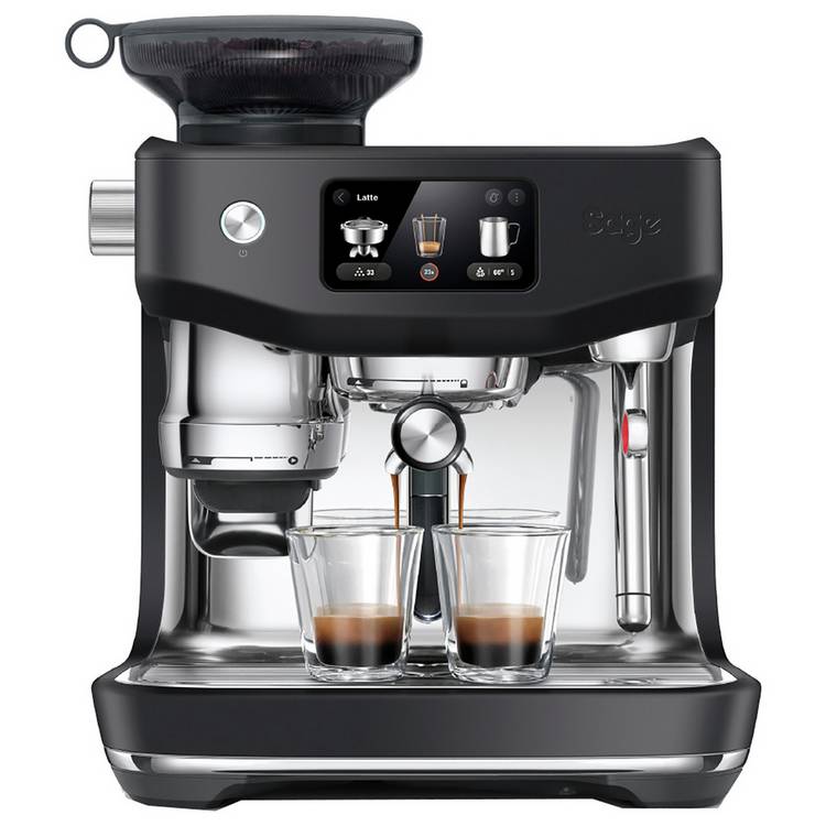 Sage Oracle Jet bean to cup coffee machine black, imported from the UK