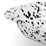 Habitat enamel pie dish white 24cm, imported from the UK