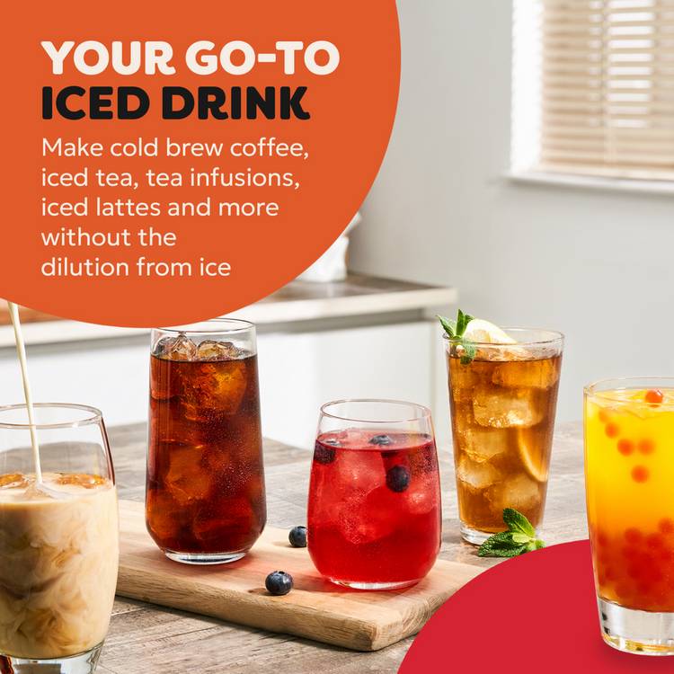 Instant cold brew and iced tea maker, imported from the UK