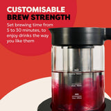 Instant cold brew and iced tea maker, imported from the UK