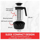 Instant cold brew and iced tea maker, imported from the UK