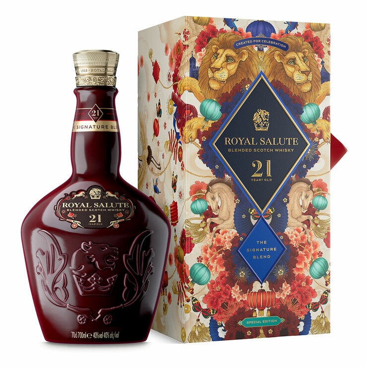 Royal Salute Whisky 21 Year Old 70cl - British product