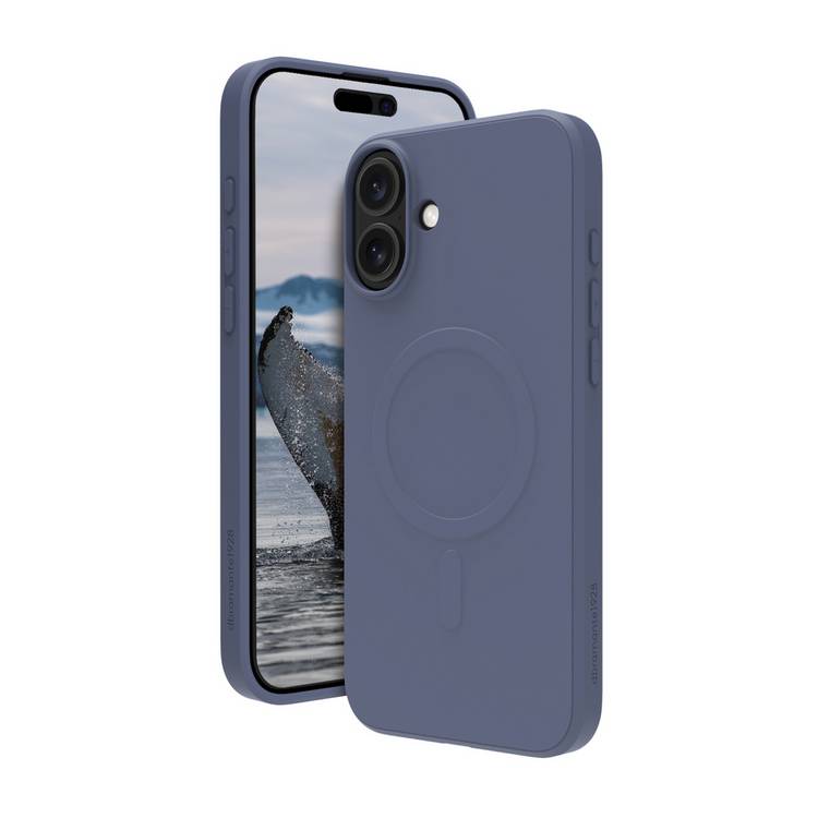 dbramante1928 MagSafe phone case for iPhone 16 Plus blue, UK version
