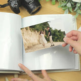 Personalised 40th wedding anniversary photo album 22.5cm - British product