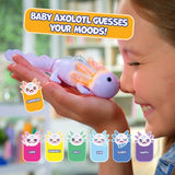 Fingerlings Baby Axolotl interactive toy with sparkly gills, UK version