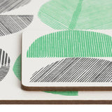 Habitat Linear Circles placemat and coaster set, UK version