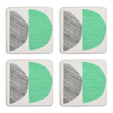 Habitat Linear Circles placemat and coaster set, UK version