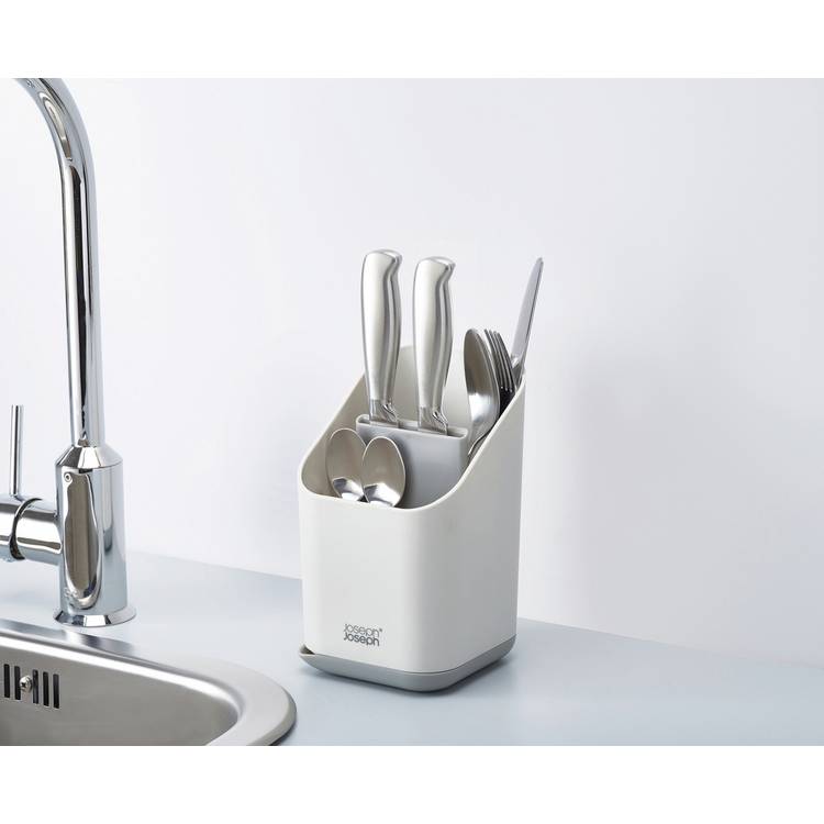 Joseph Joseph Duo cutlery drainer grey (British brand)