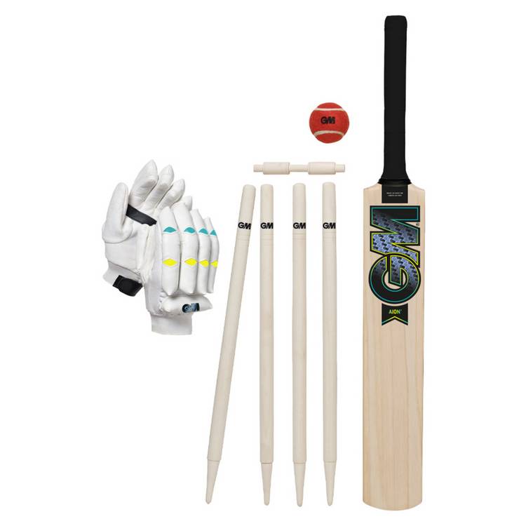 Gunn & Moore Aion size 6 cricket set, UK version