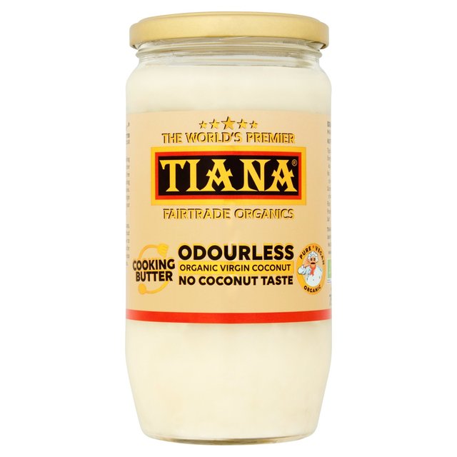 Tiana Fair Trade Organics Pure Virgin Coconut Cooking Butter 750ml GOODS M&S