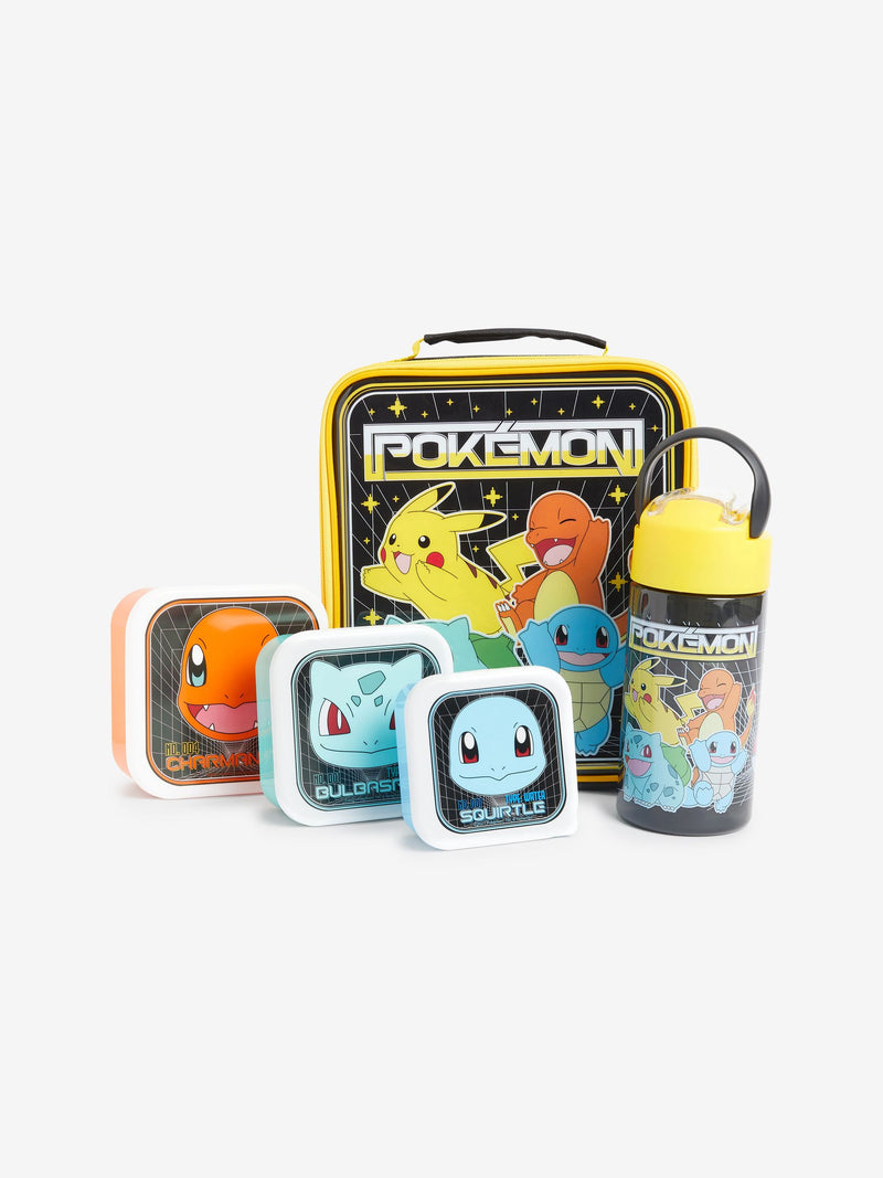 Vanilla Underground Pokemon lunch bag set with bottle and snack pots (British brand)