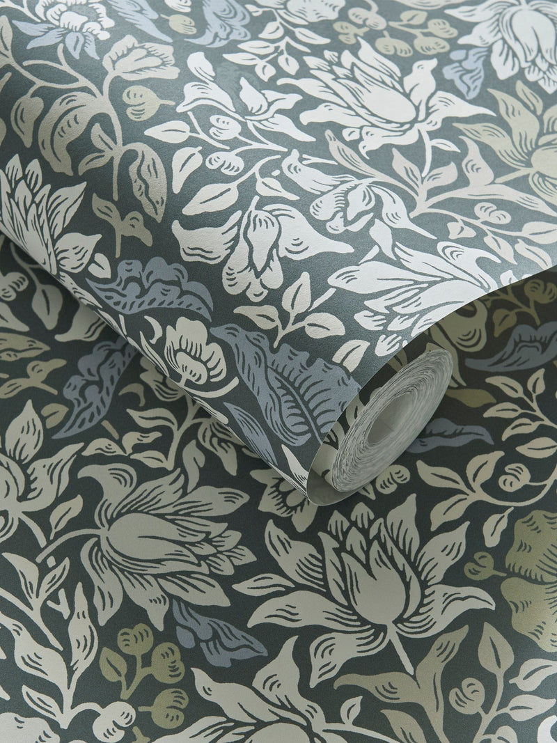 Morris & Co wallpaper slate dove 10.05m, UK version