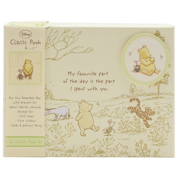 Disney Winnie the Pooh keepsake box, UK version