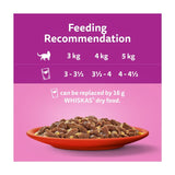 Whiskas 1+ Adult Wet Cat Food Pouches Meaty Meals in Jelly 12 x 85g GOODS M&S