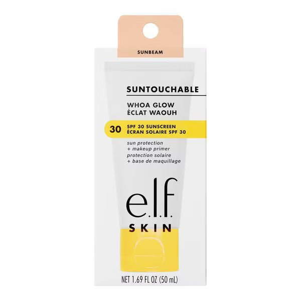e.l.f. SKIN Suntouchable Sunscreen Primer Sunbeam (British brand)