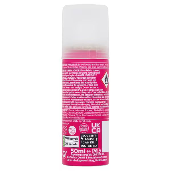 Superdrug Dry Shampoo Volume 50ml (British brand)