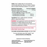 Jamieson Omega-3 Mini supplement 300 softgels, imported from the UK