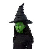 Mattel singing Elphaba doll with detachable accessories, approximately 32cm tall (British brand)
