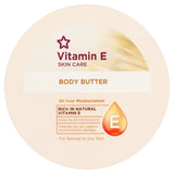 Superdrug Superdrug Vitamin E Body Butter 200ml- Buy online at McGrocer