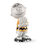 Lladró Charlie Brown porcelain figurine 22cm, UK version