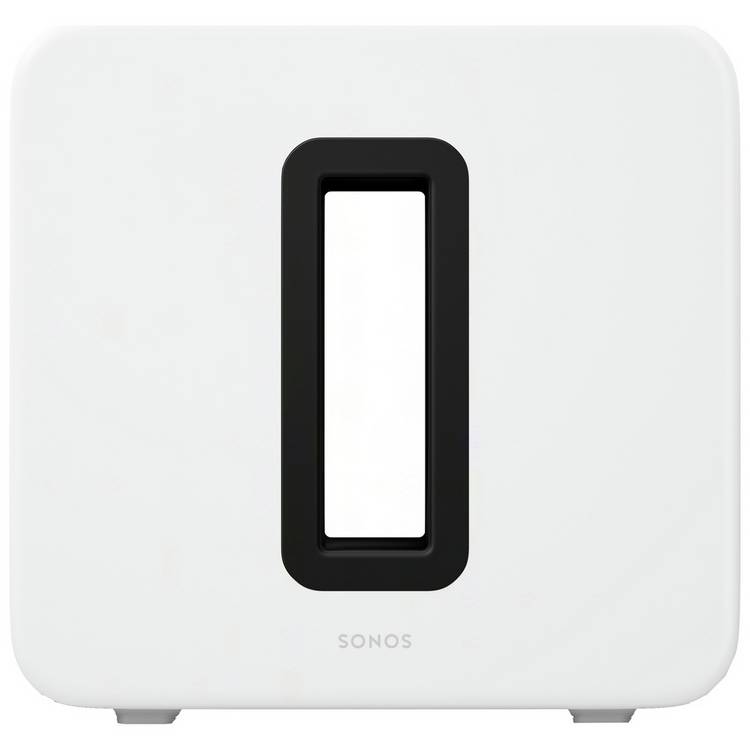 Sonos Sub 4 wireless subwoofer in white (British brand)