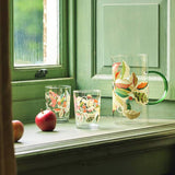 Argos Habitat x Sanderson & National Trust Berries Glass Jug 2000ml- Buy online at McGrocer