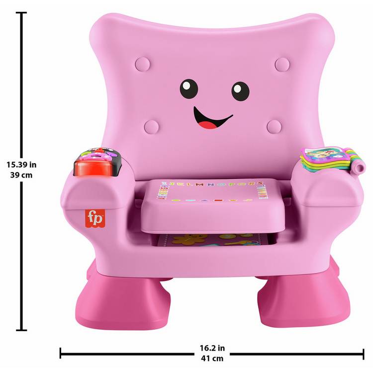 Fisher-Price learning toy chair pink, imported from the UK