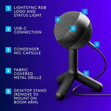Logitech Yeti Orb RGB gaming microphone, UK version