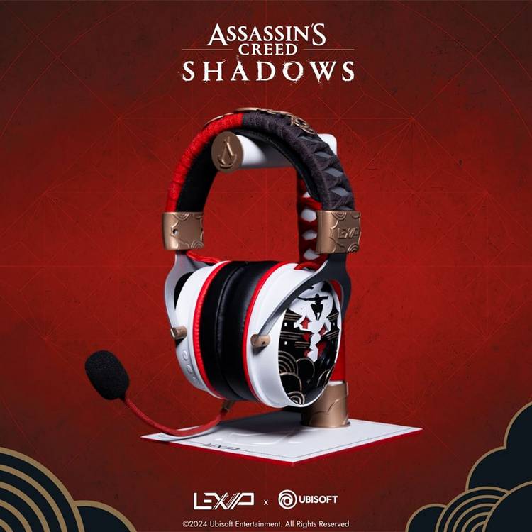 Lexip Assassin's Creed Shadows wireless headset, UK version