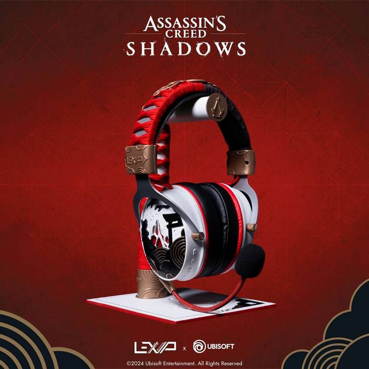 Lexip Assassin's Creed Shadows wireless headset, UK version