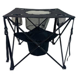 Pro Action folding camping table with cup holders, UK version