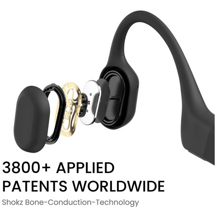 Shokz OpenRun bone conduction headphones - British product