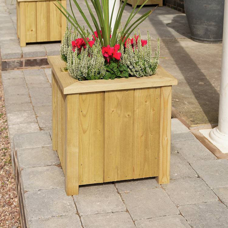 Rowlinson Heritage Square garden planter 43x43x42cm - British product