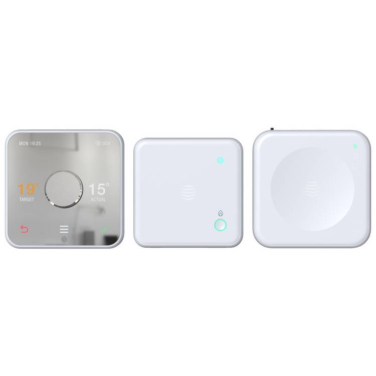 Hive smart thermostat for combi boiler, imported from the UK