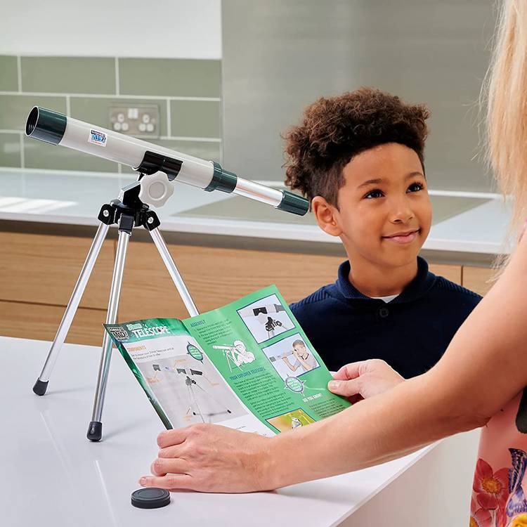 Science Mad 30mm telescope with tripod, imported from the UK