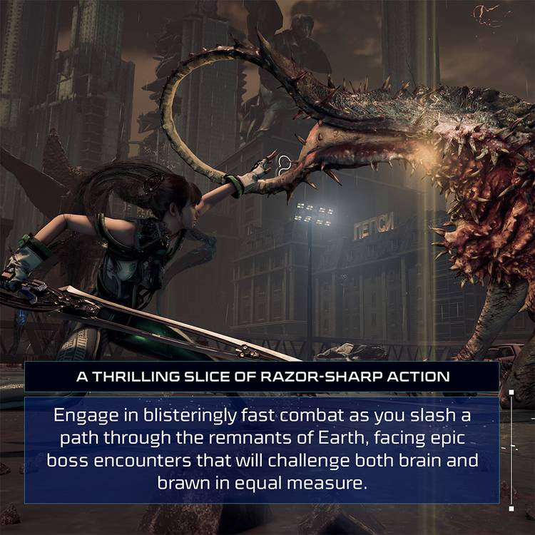 Stellar Blade PS5 game disc, UK version