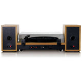 Lenco LS-300WD belt-drive turntable oak finish (British brand)