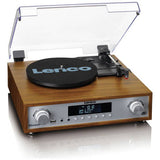 Lenco belt-drive turntable oak finish, UK version