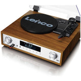 Lenco belt-drive turntable oak finish, UK version