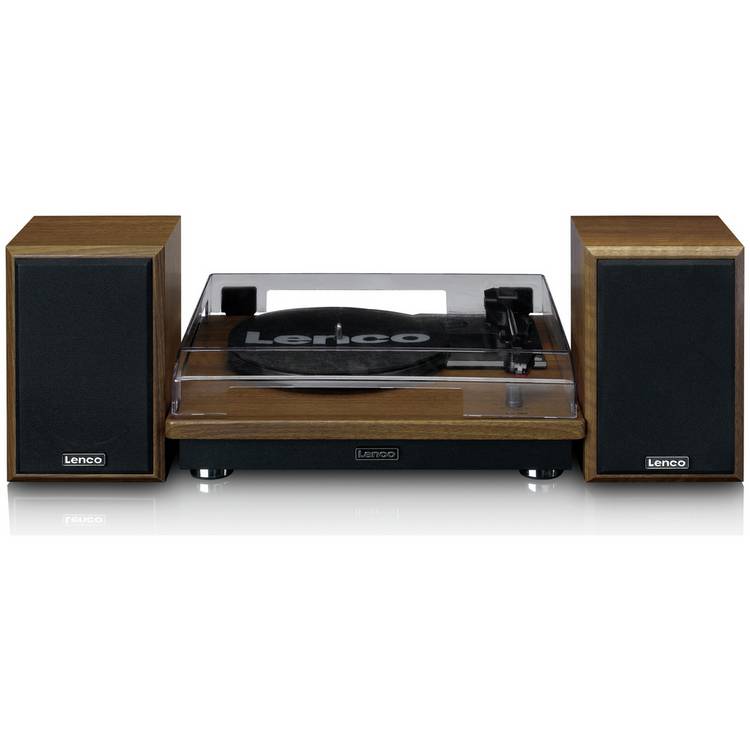 Lenco LS-100WD belt-drive turntable oak - British product