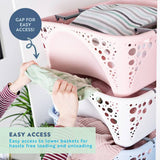 Minky stackable laundry basket 40 Litre - British product