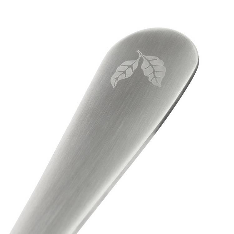 Habitat satin-finish cake slice with leaf design, imported from the UK