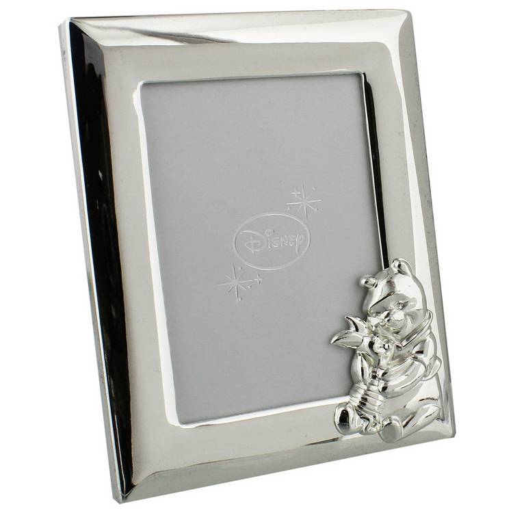 Disney Winnie the Pooh silver photo frame - British product