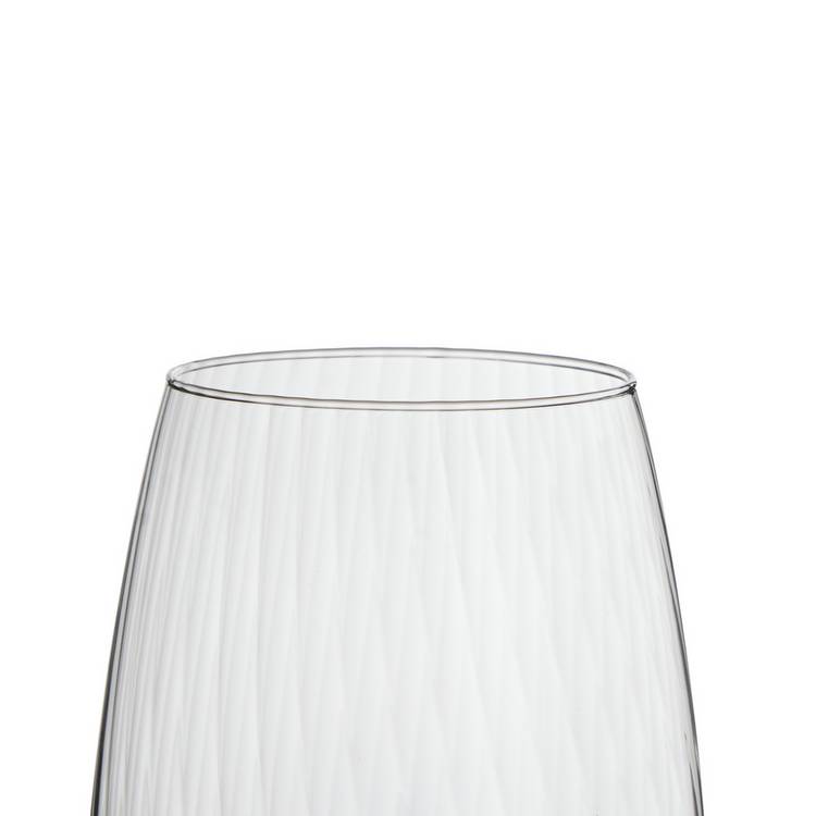Habitat ribbed white wine glasses set of 4, imported from the UK