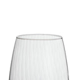Habitat ribbed white wine glasses set of 4, imported from the UK