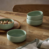 Argos Habitat 3 Piece Reactive Stoneware Nibble Bowls - Green- Buy online at McGrocer