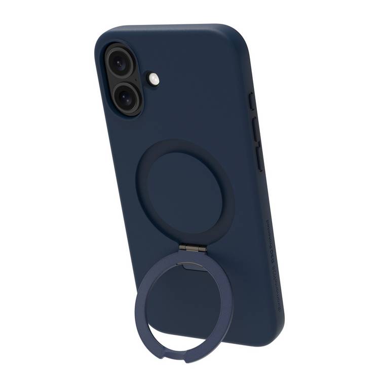 dbramante1928 iPhone 16 kickstand phone case blue, UK version